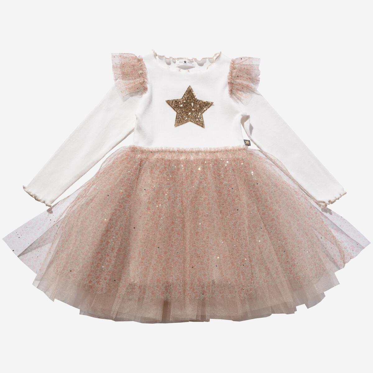 Frill Flower Tutu Gold
