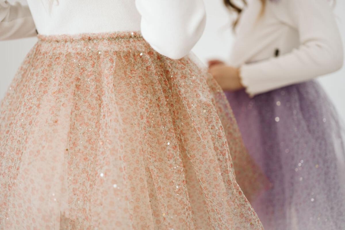 Frill Flower Tutu Gold
