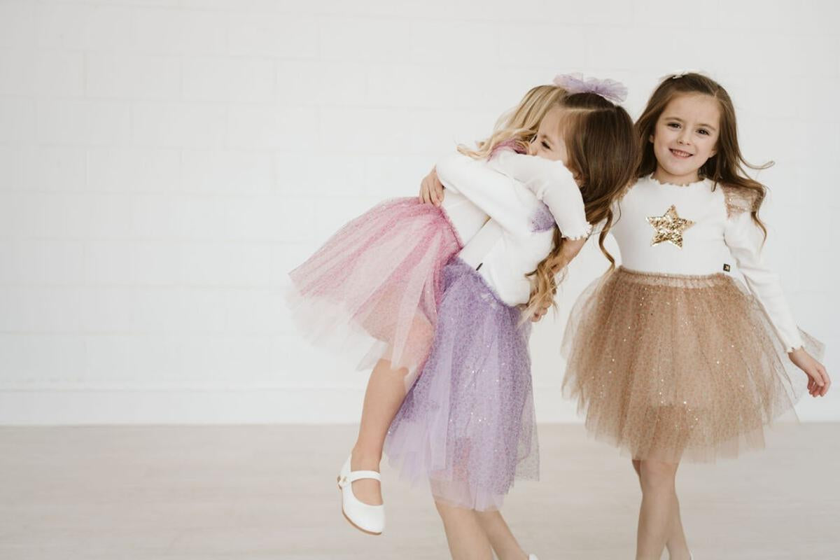 Frill Flower Tutu Gold