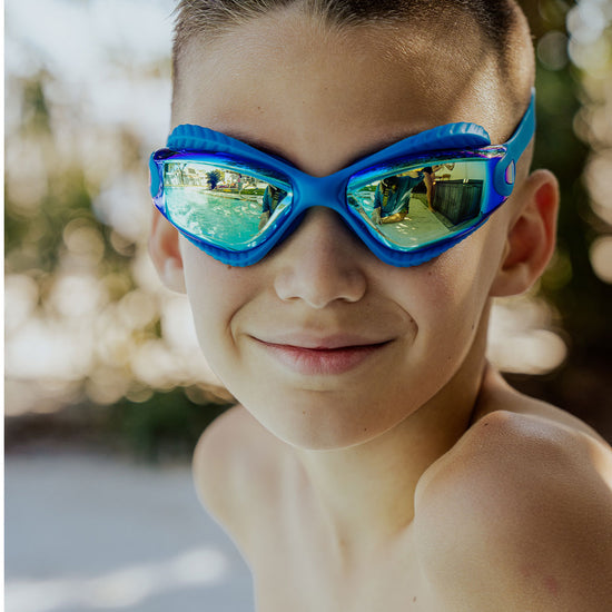 Fresh Water Time to Explore Boy Kids' Swim Goggle