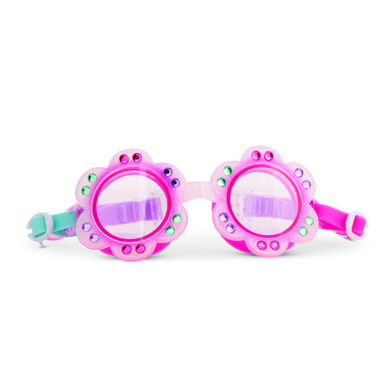 Purple Petunia Petals Girl Kids' Swim Goggles