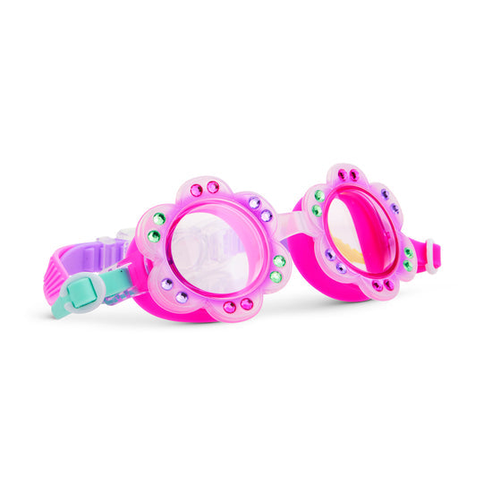 Purple Petunia Petals Girl Kids' Swim Goggles