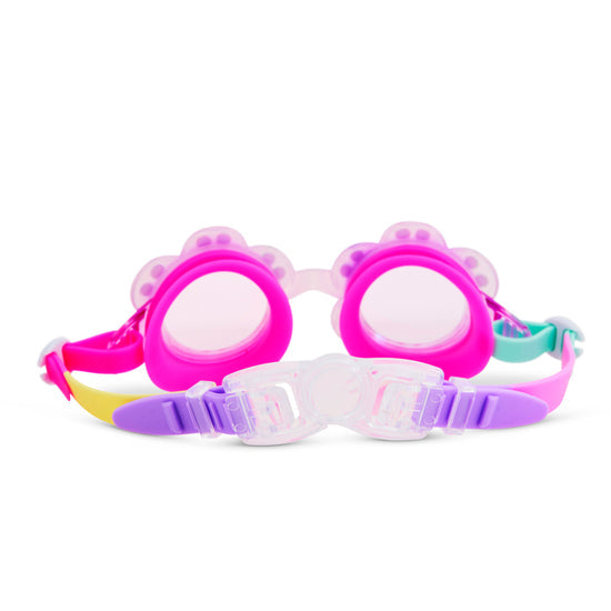 Purple Petunia Petals Girl Kids' Swim Goggles