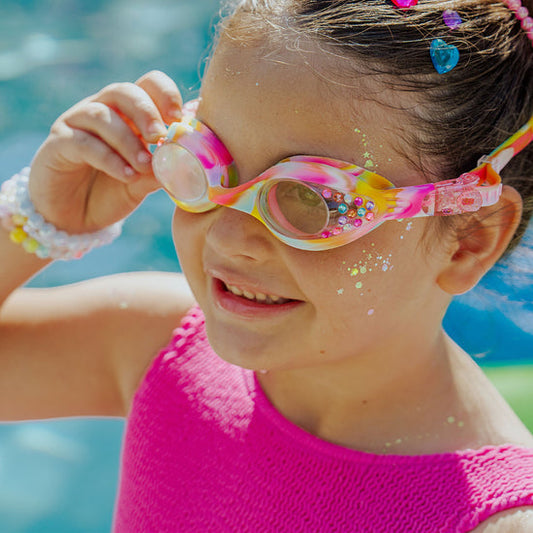 Passion Fruit Tiny Taffy Girl Kids' Swim Goggles