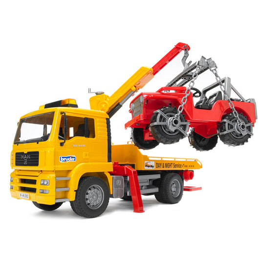 02750 MAN TGA Breakdown Truck w/ Cross Country Vehicle