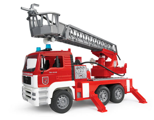 Bruder 02771 MAN Fire Engine w/ Water Pump and Light & Sound Module