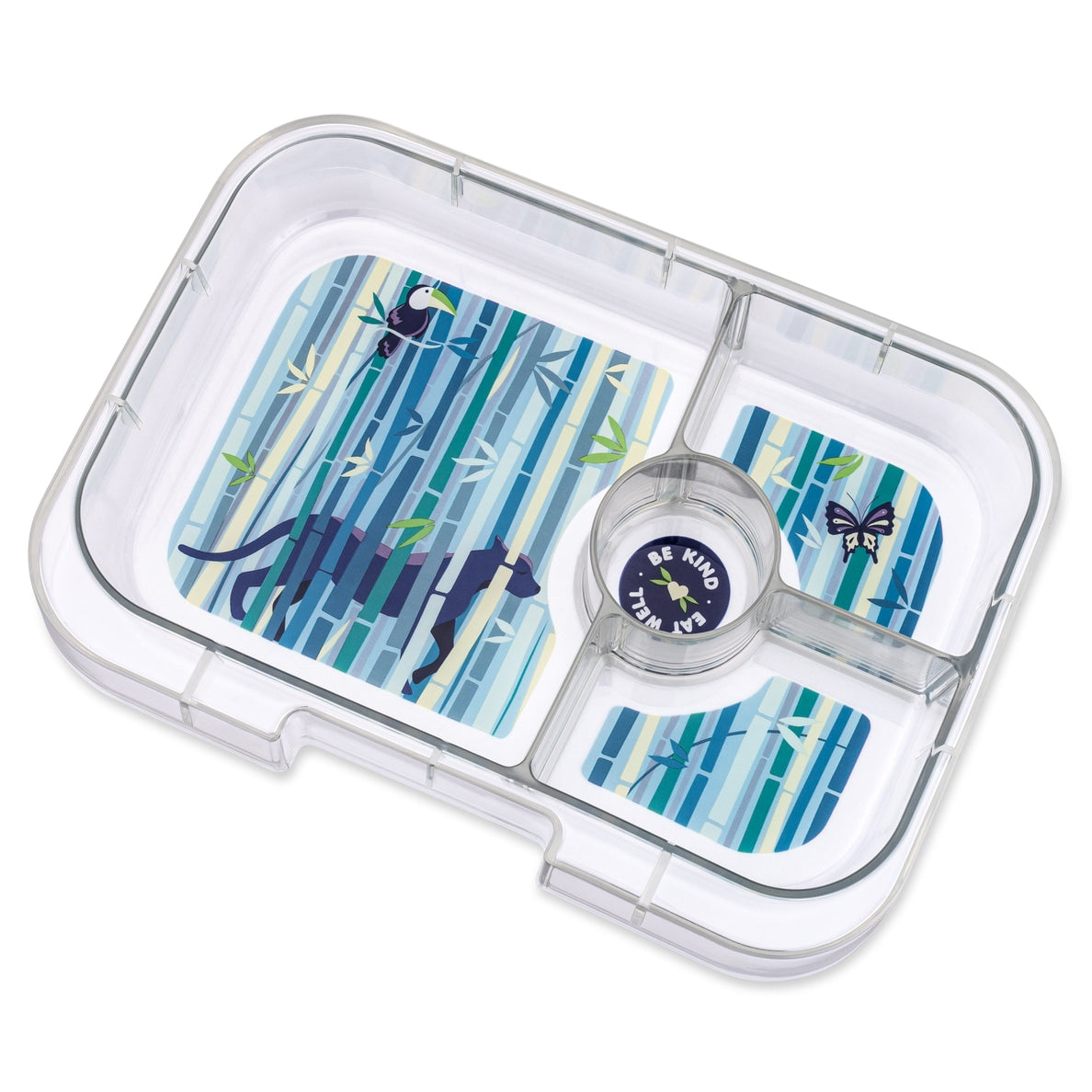 Leakproof Sandwich Friendly Bento Box - Yumbox Hazy Blue