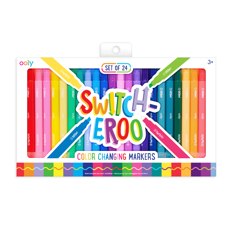 switch-eroo color changing markers - set of 24