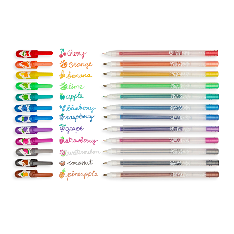 yummy yummy scented glitter gel pens 2.0