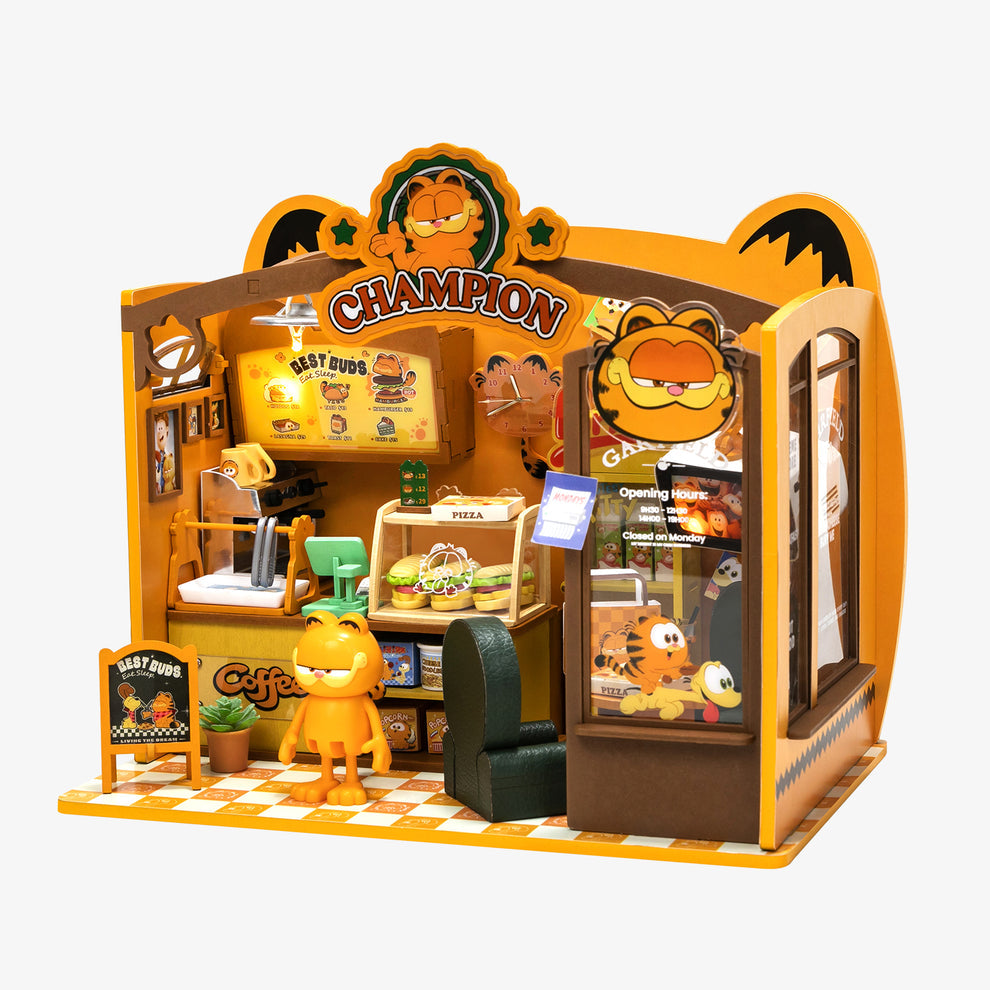 Puremind The Garfield Movie Café Wooden Craft Kit