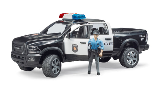 02505 Police Ram 2500 w/ Policeman and Light & Sound Module