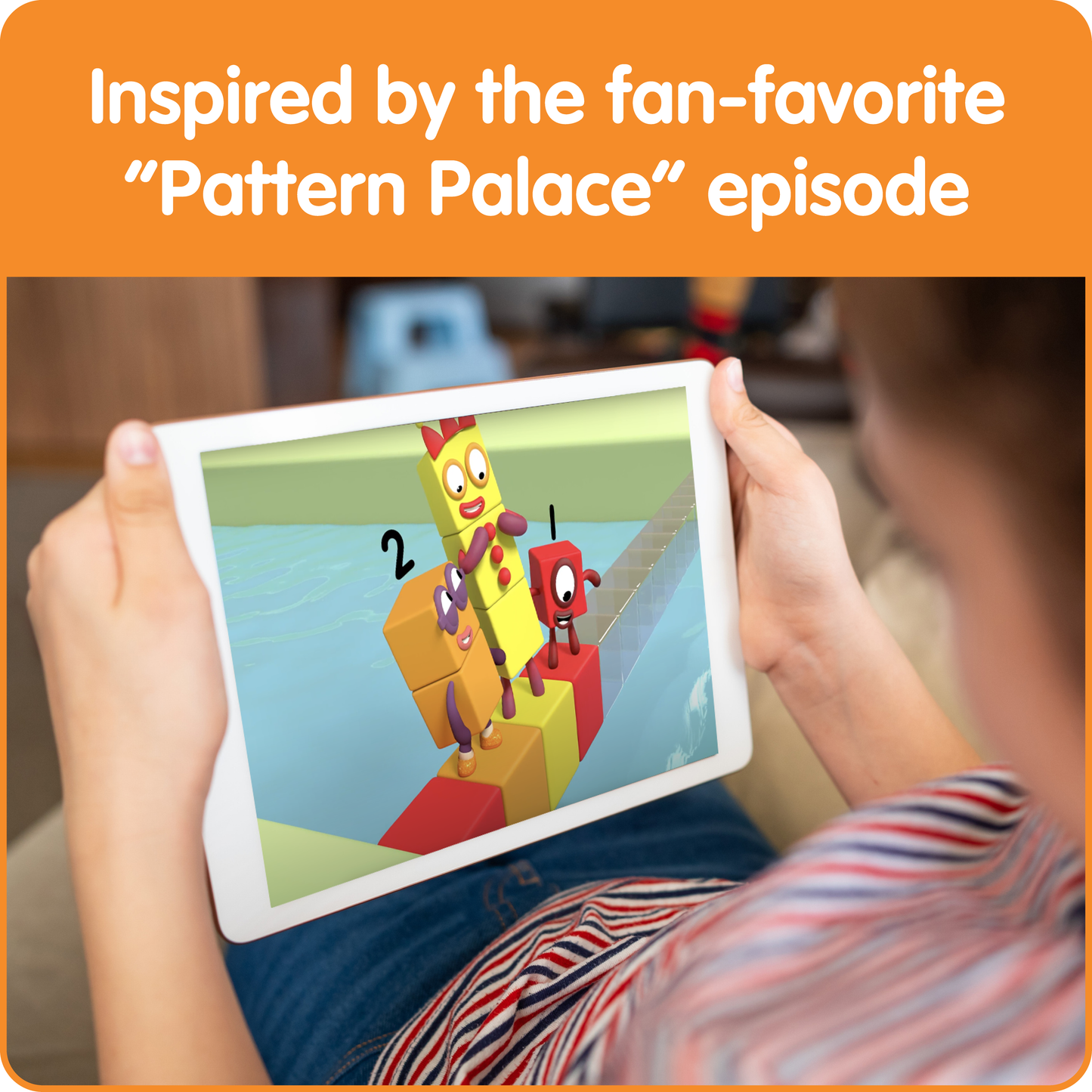 Numberblocks Race to Pattern Palace Board Game