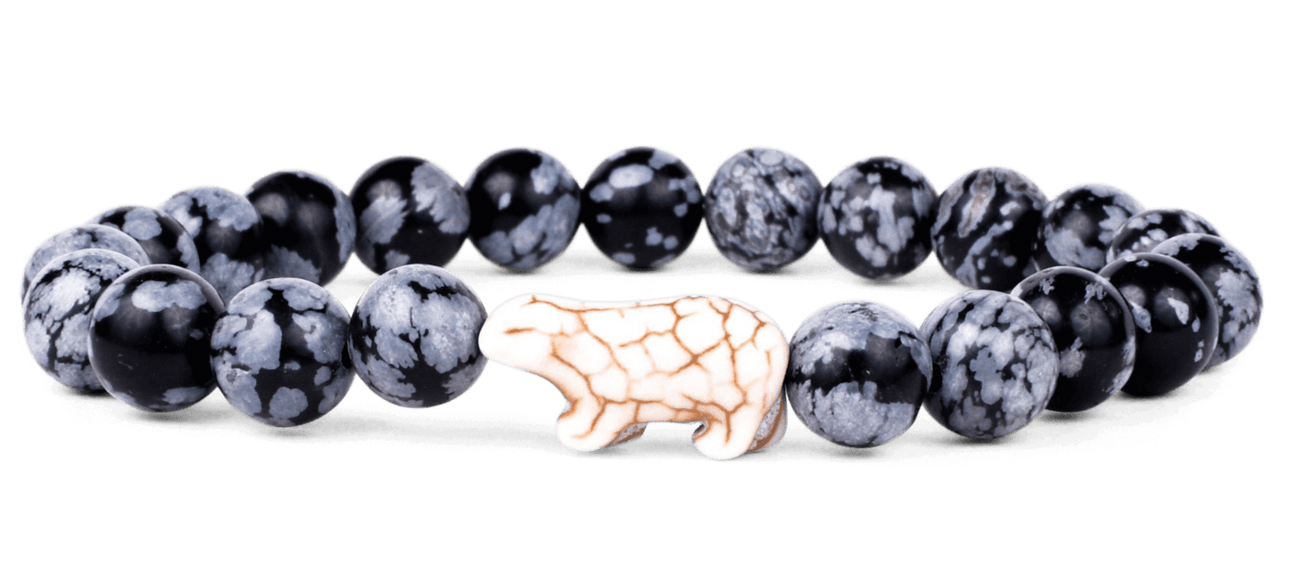 The Venture Bracelet Polar Bear - Papillae Stone