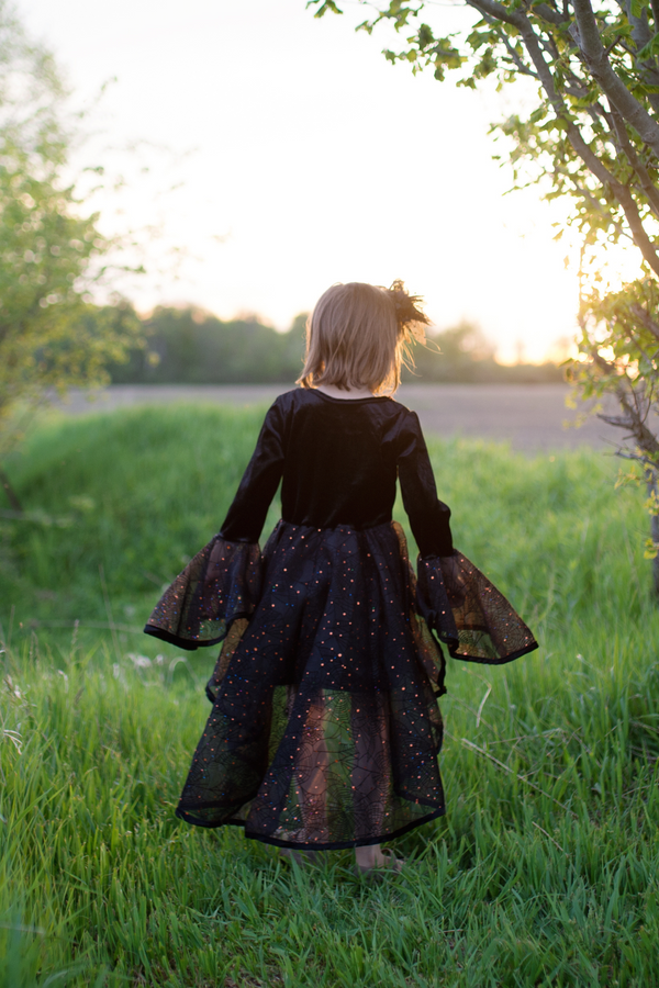 Sybil The Spider Witch Dress & Headband