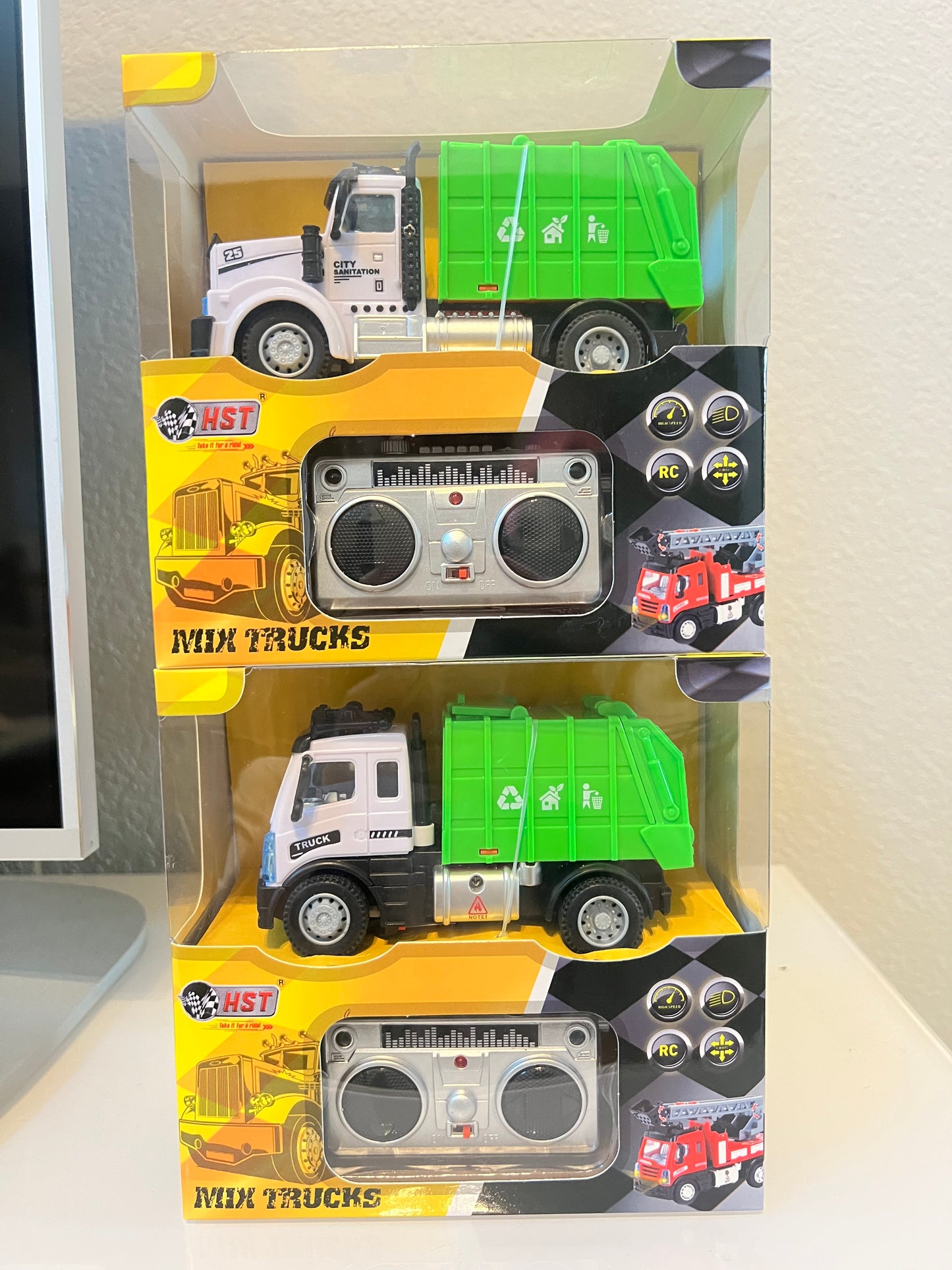 Mini Remote control Garbage Trucks