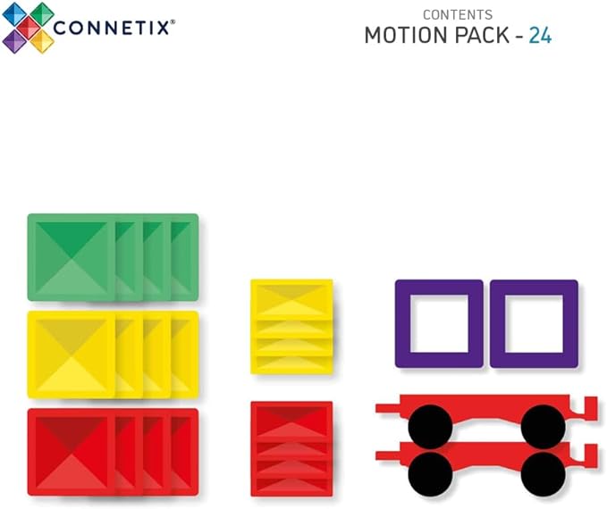 Rainbow Motion Pack 24 pc