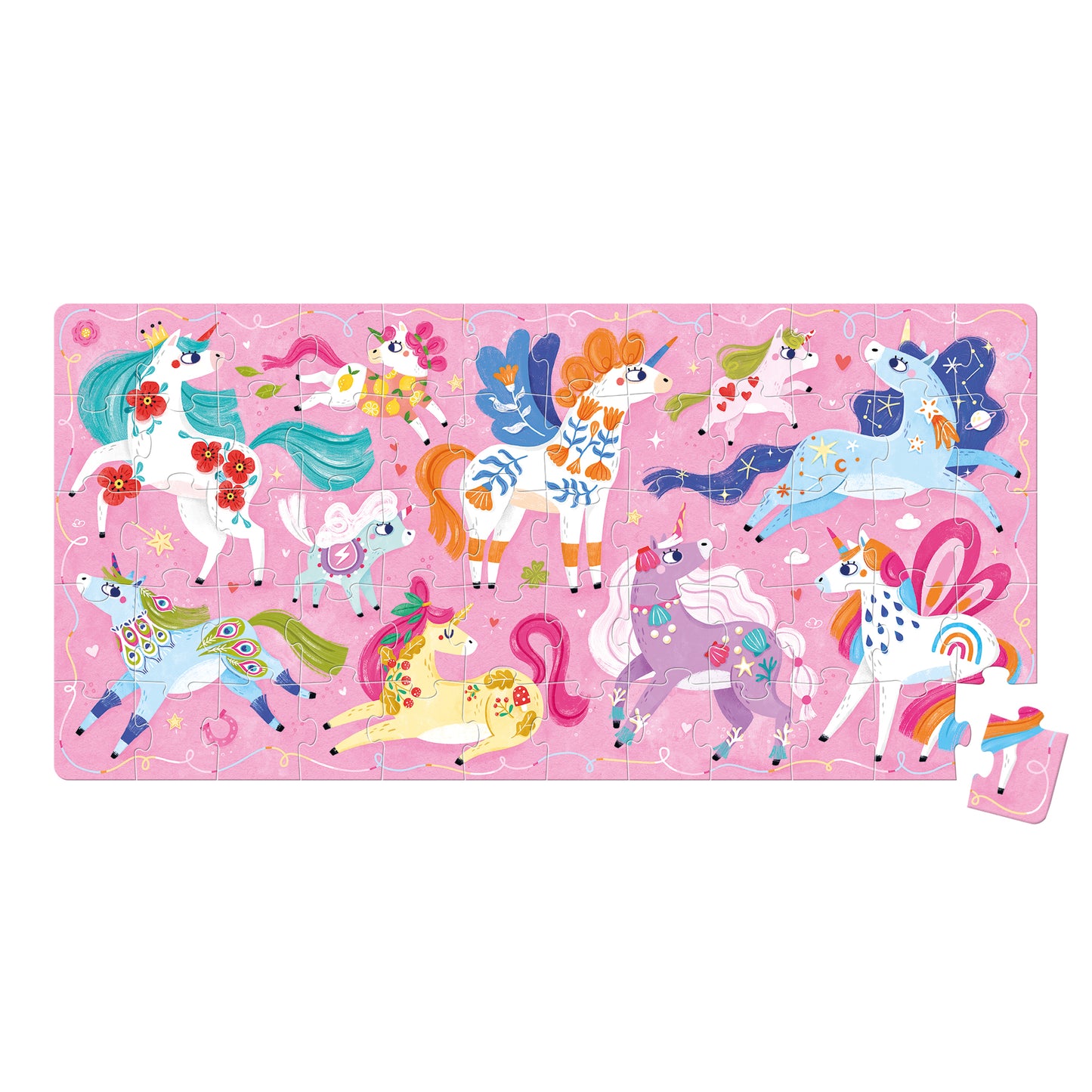 I Love Unicorns Puzzle 4+
