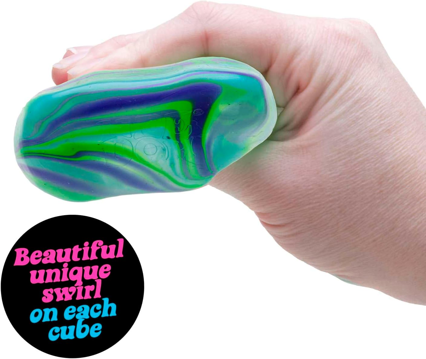 Needoh Nice Cube Swirl - Assorted Colors