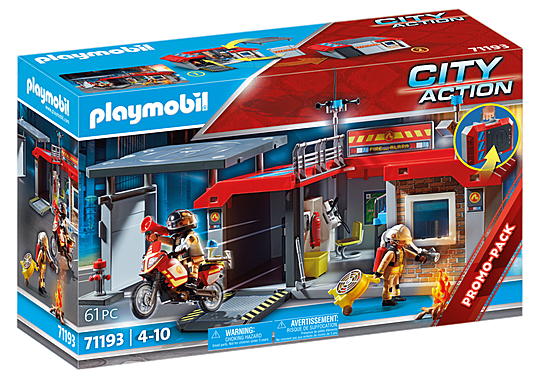 71193 Take Along Fire Station