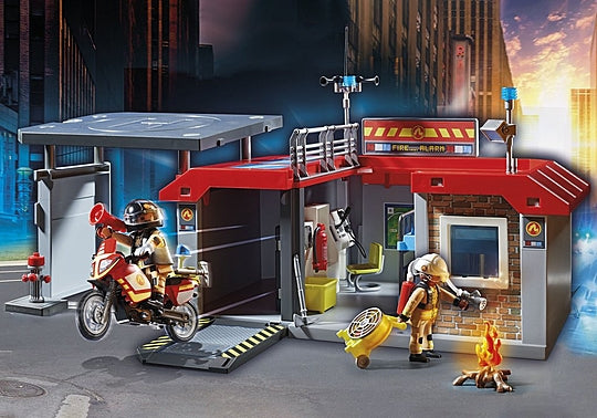 71193 Take Along Fire Station