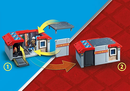 71193 Take Along Fire Station