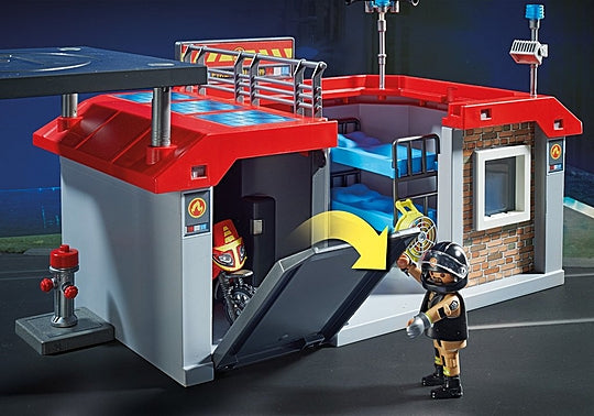 71193 Take Along Fire Station