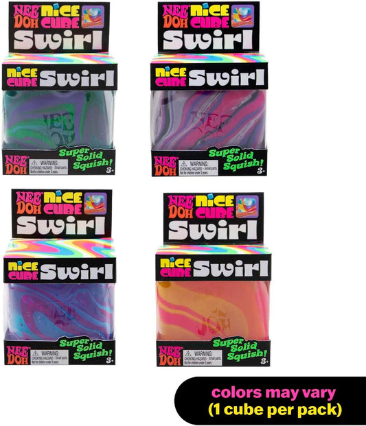 Needoh Nice Cube Swirl - Assorted Colors