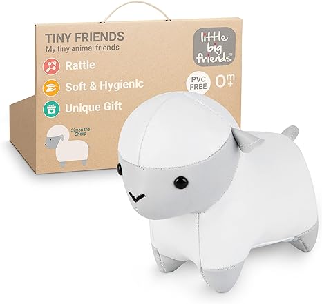 Little Big Friends Tiny Friends | Rattle Toy | Simon The Sheep