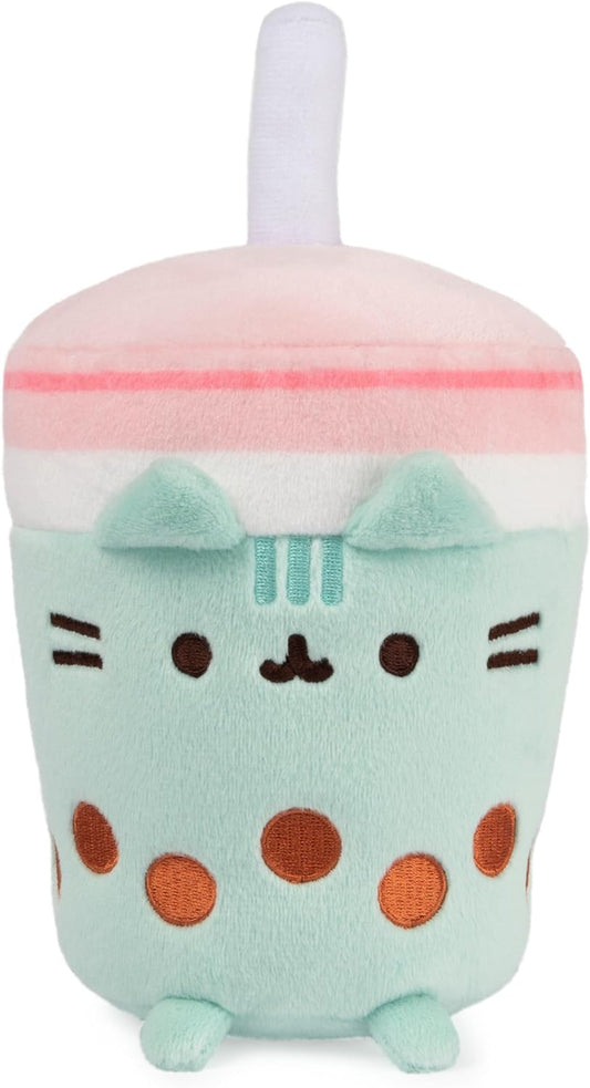 PUSHEEN BOBA TEA SIP PLUSH, 6 IN.
