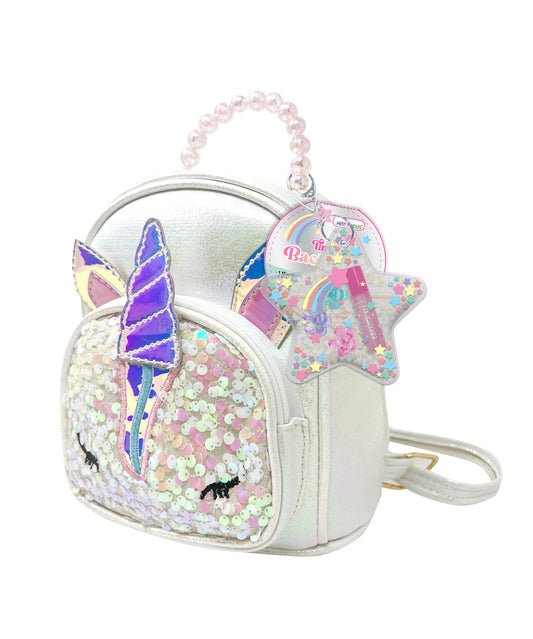 Tiny Mini Backpack, Unicorn