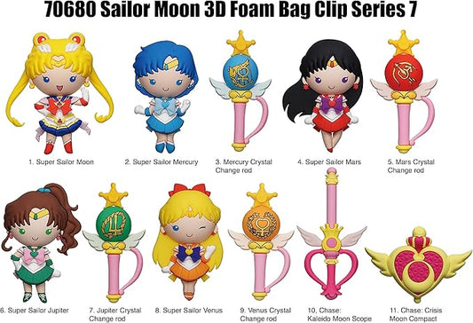 Blind Bag - Sailor Moon 3D Foam Bag Clip Series 7