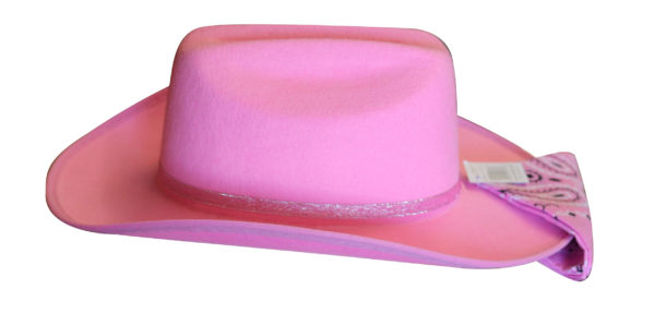 Cowboy Hat with Pink Sparkle