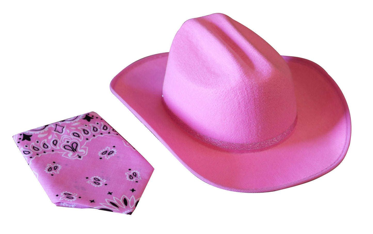 Cowboy Hat with Pink Sparkle