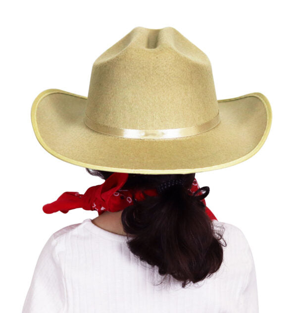Cowboy Hat with Pink Sparkle Tan