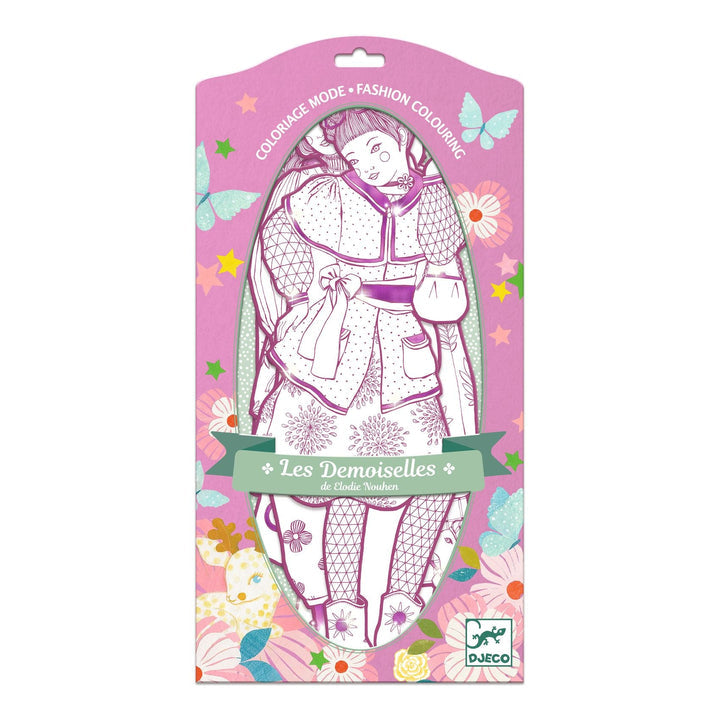 Rosemary & Friends Coloring Demoiselle