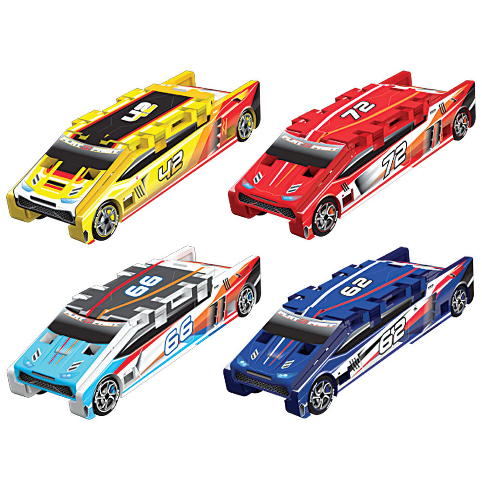 Flat 2 Fast Card Racers - Random color