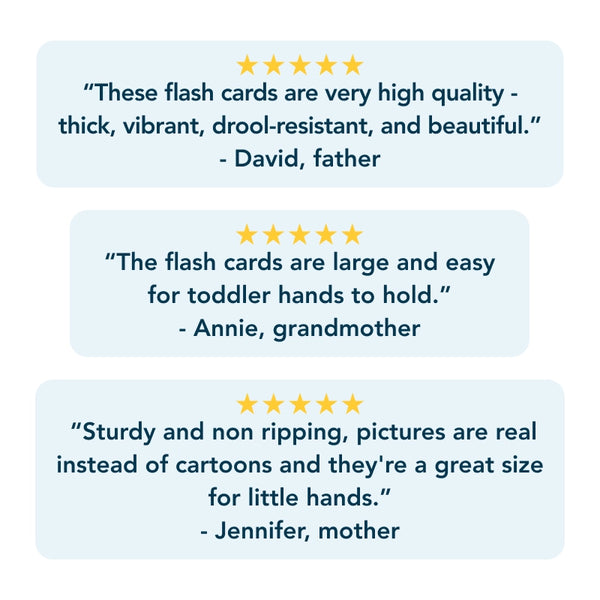 Flash Cards for toddlers: First 100 Animals