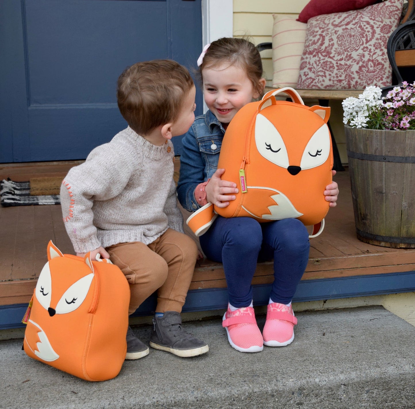 Harness Toddler Backpack - Fox