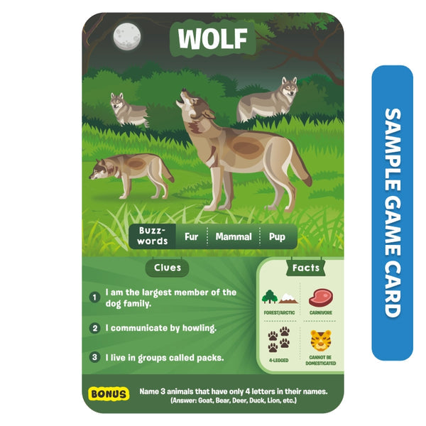 Guess in 10: Animal Planet | Trivia card game