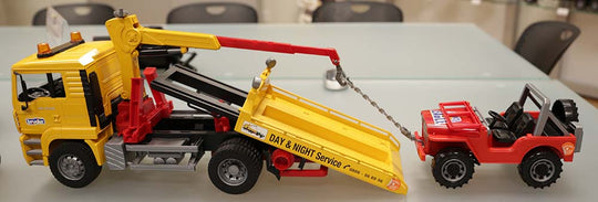 02750 MAN TGA Breakdown Truck w/ Cross Country Vehicle