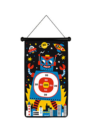 MAGNETIC DART GAME - ROBOTS