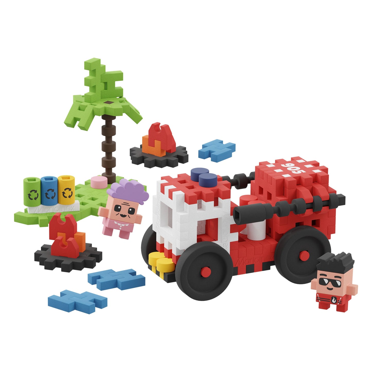 Mini Waffle City - Fire Truck