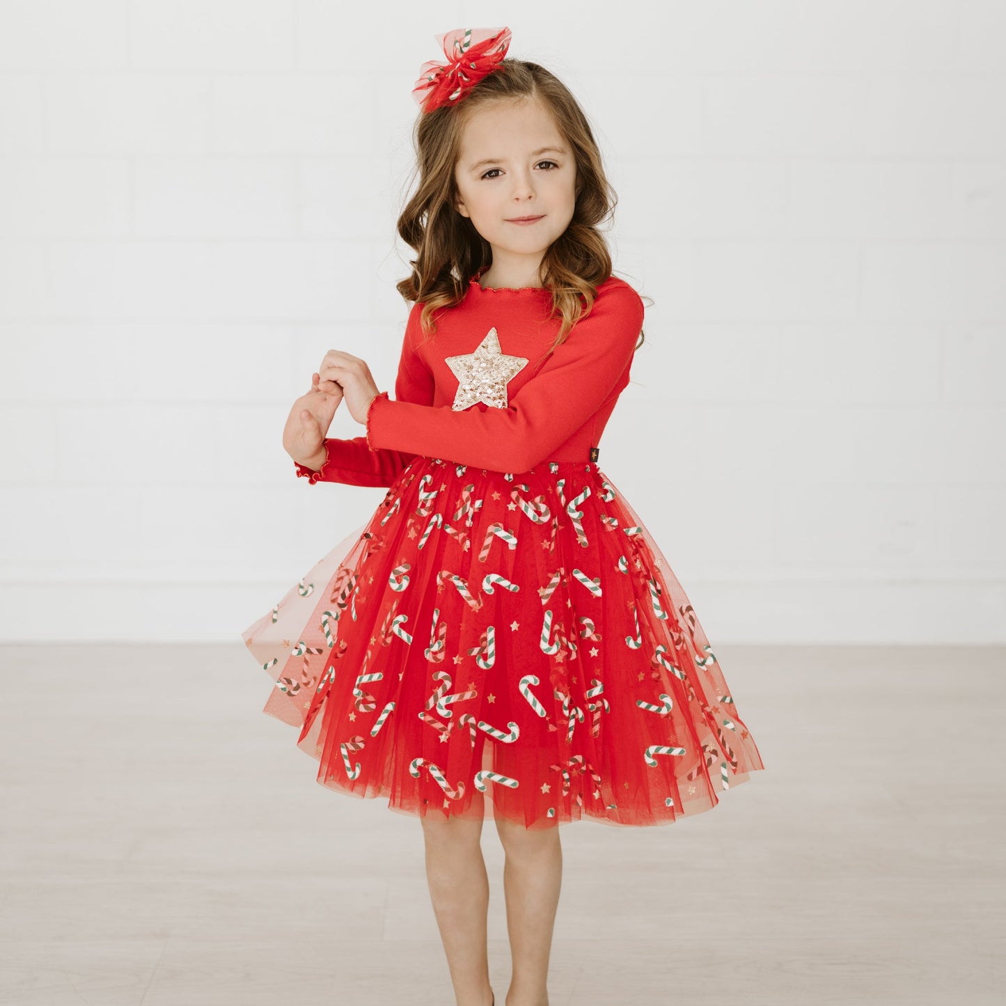 CANDY CANE TUTU DRESS