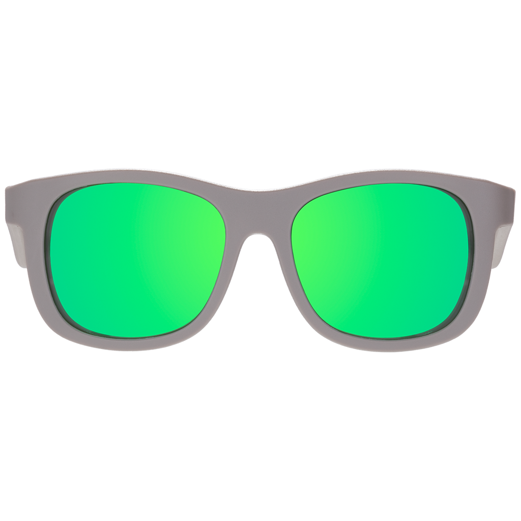 Graphite Gray Polarized Navigator | Green Mirrored Lens