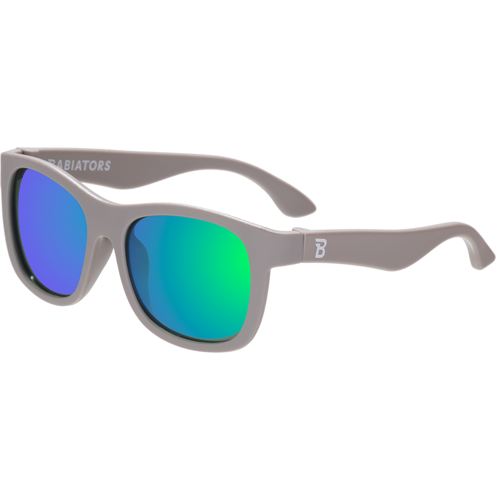 Graphite Gray Polarized Navigator | Green Mirrored Lens