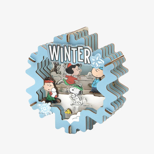 Snoopy Wooden Theater· Winter Wonderland·3D Puzzles