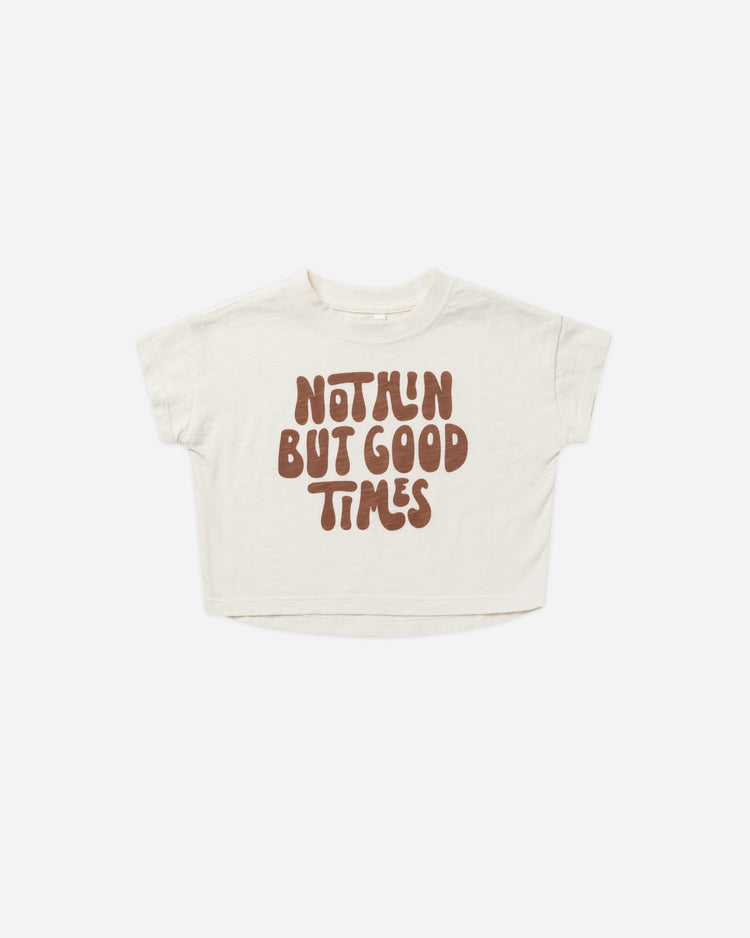 Boxy Tee || Good Times