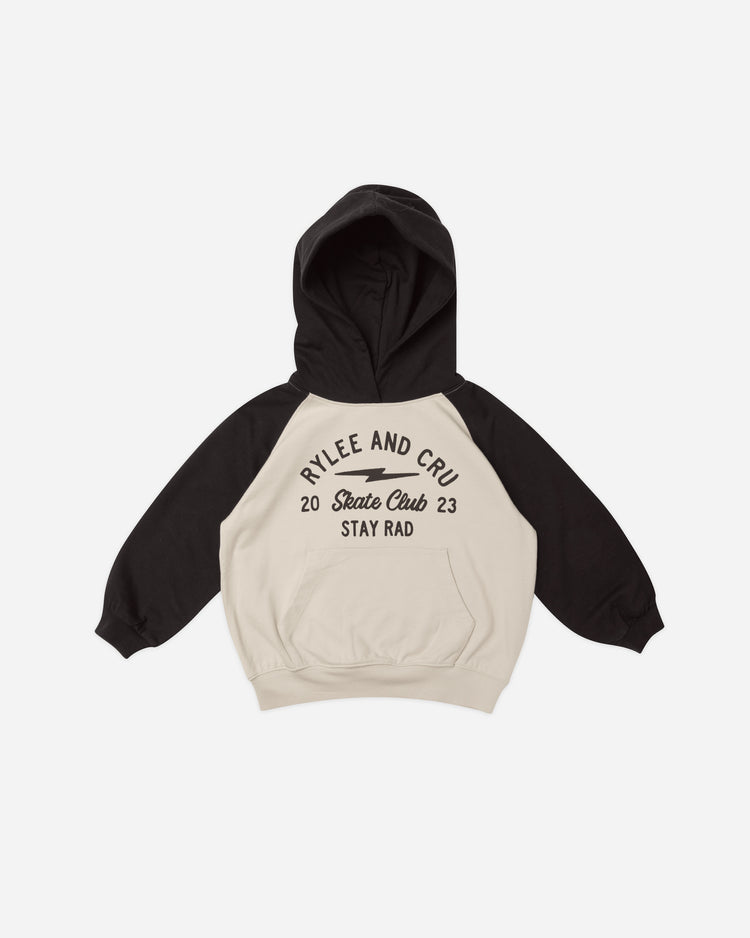 Raglan Hoodie || Skate Club