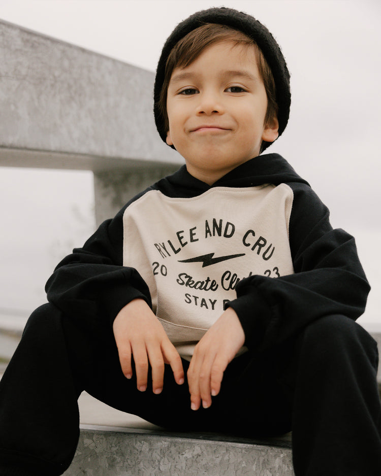 Raglan Hoodie || Skate Club