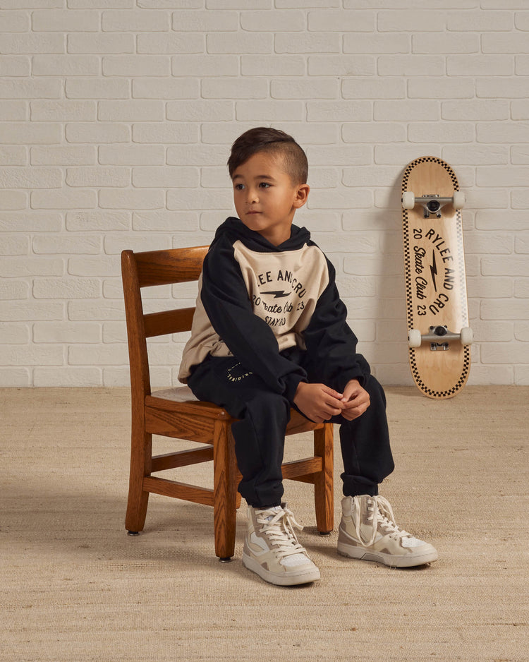 Raglan Hoodie || Skate Club